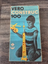 DDR Vero Construc 100 Baukasten Holzspielzeug OVP komplett