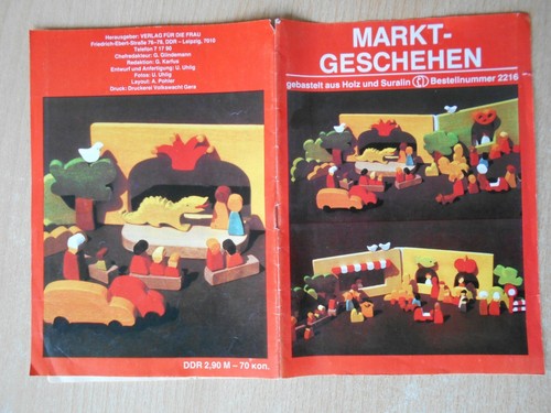 Marktgeschehen gebastelt aus