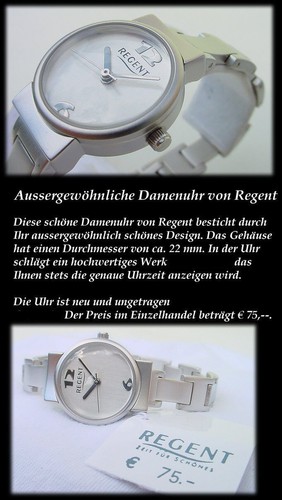 Elegante regent damenuhr - elegante,