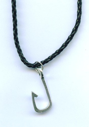 Halskette angelhaken necklace - angelhaken,