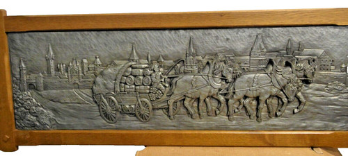 Alte zinn wand bild - alte,