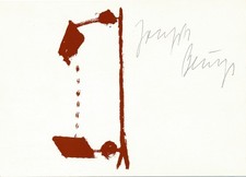 Joseph Beuys AK handsigniert