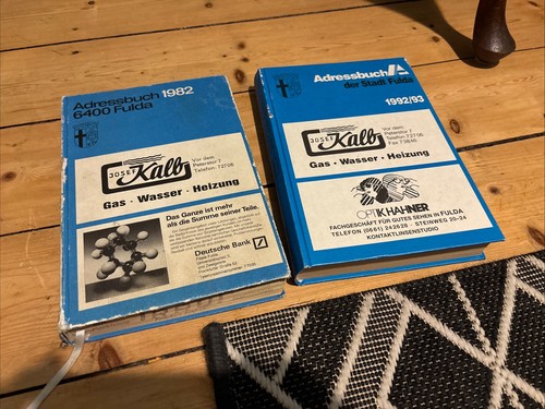 Adressbuch 1982 und - 2x,