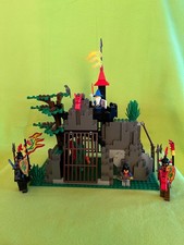 LEGO 6076 Ritter Dark Dragons Den Drachenhöhle Bauanleitung Top Vintage-Zustand