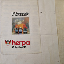 herpa Collection 1984 Katalog