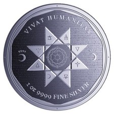 1 oz 999 Silbermünze - Vivat