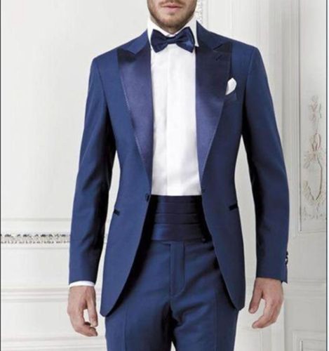 Herren blau smoking - herren, fit