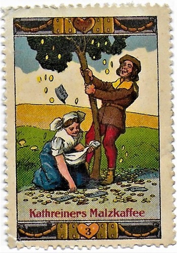 Reklamemarke kathreiners - reklamemarke, >