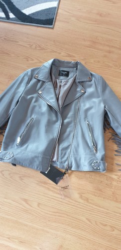 Damen kunstleder bikerjacke - damen, kunstleder-bikerjacke