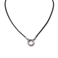 Leder-Kette Halsband Halskette