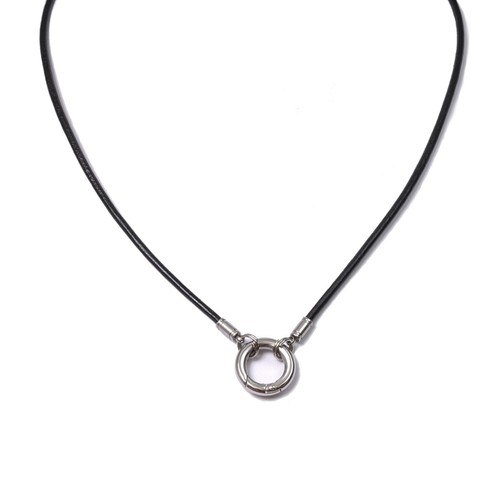 Leder kette halsband halskette - leder-kette,