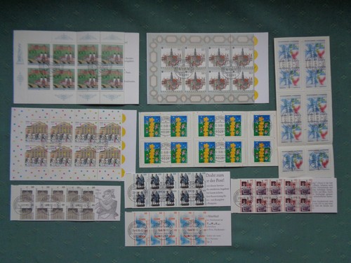 Bund brd markenheftchen lot - markenheftchen-lot,, 9