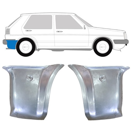 Reparaturblech ecke hinten - reparaturblech,