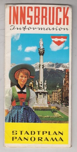 Stadtplan panorama innsbruck - stadtplan,