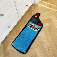  Feuerzeug form Teppich Schlafzimmer Wohnzimmer Bad  Dekoration Dusche  Eingang 