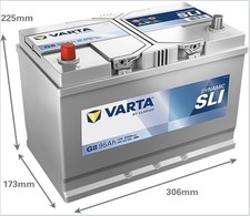 VARTA G8 Blue Dynamic 12V 95Ah