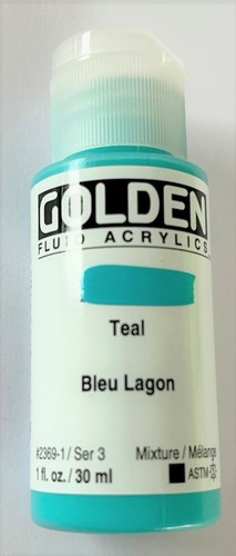 Golden acryl fluid 30ml - golden,