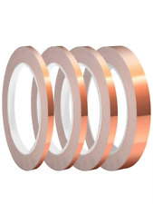 L130/ 30m Kupferband 2-3-5-10 mm breit  selbstklebend Abschirmband Kupferfolie
