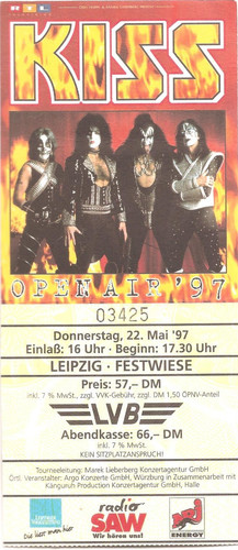 Kiss concert 1997 leipzig - kiss,