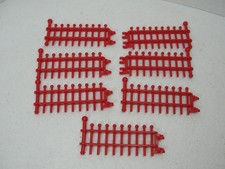 Playmobil 7 Red Fence Parts