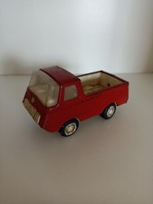 Vintage Tonka Red Van Pickup Truck Made USA. Metall Blech 