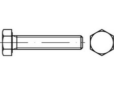 200 x Sechskantschrauben mit