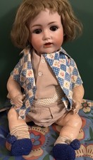 Uralte Porzellankopfpuppe 257