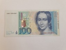 100 DM Banknote / Deutsche