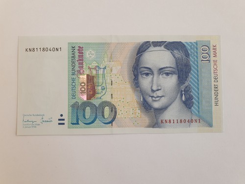 100 banknote deutsche - /,