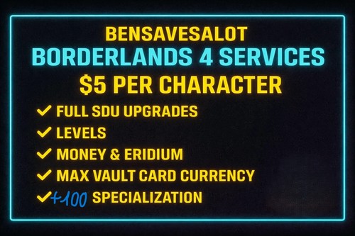 Borderlands full sdu max - borderlands,