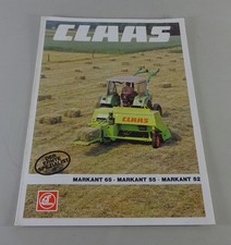 Prospekt / Broschüre Claas