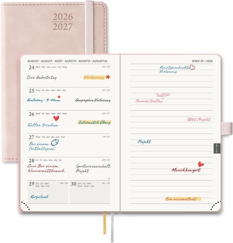 Poprun taschenkalender 2026 - taschenkalender,