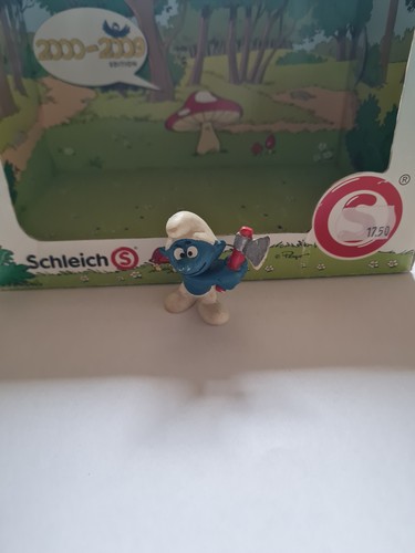 Schlümpfe schlumpf mit axt - -,