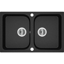 Granitspüle Doppelbecken