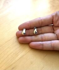 925 Silber Hochwertige Ohrringe Ohrstecker Wassertropfen Tropfen 1cm