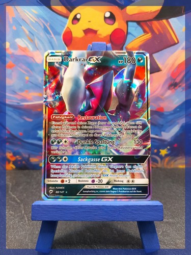 Pokémon karte darkrai gx - karte,