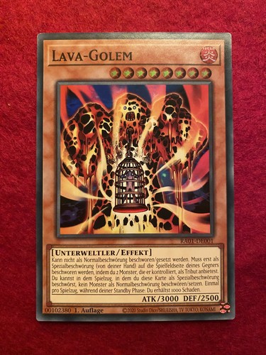 Lava golem - yu-gi-oh!, lava-golem