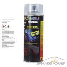 400ml DUPLI COLOR SUPERTHERM CLEAR KLAR 500°C AUSPUFFLACK MOTORLACK HITZEFEST