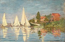 Regatta in Argenteuil, um 1872