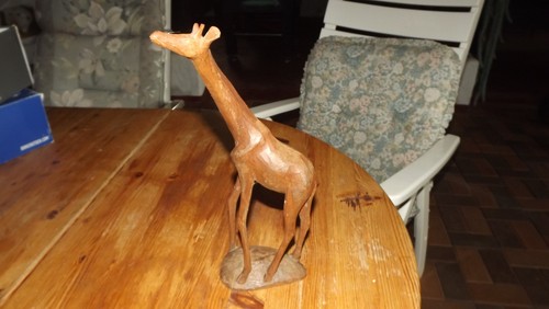 Giraffe holzfigur aus - holzfigur,