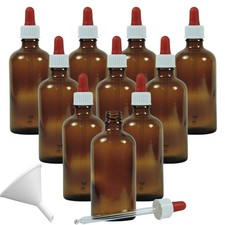 10 Pipettenflaschen 100ml