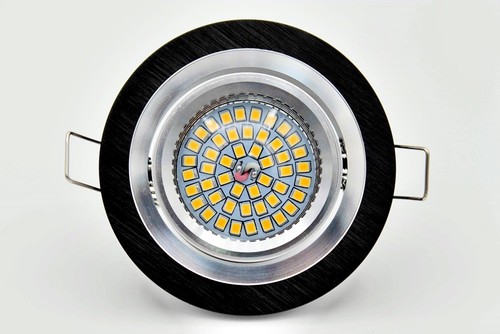 Led einbaustrahler gu10 alu - led,