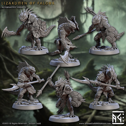 Artisan guild lizardmen of - -,