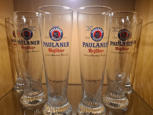 Paulaner weißbier weizenglas - weißbier,