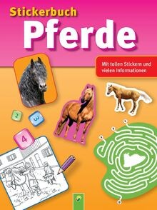 Stickerbuch pferde von - pferde,