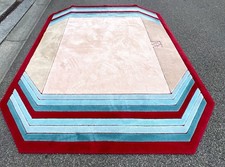 Leo Wollner Jab Design Carpet Teppich Sottsass Bauhaus Art Deco Josef Hoffmann 