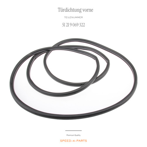 Türdichtung vorne 9 069 - 21,
