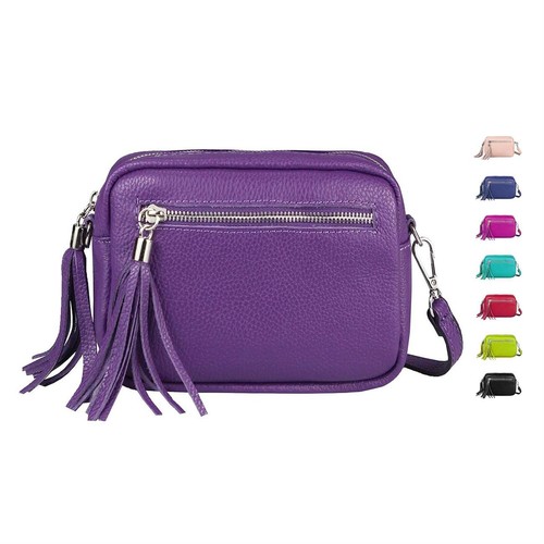 Damen leder crossbody - damen,