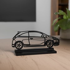 Opel Corsa E OPC Modell 3D Dekoration -  Geschenk für Autoliebhaber