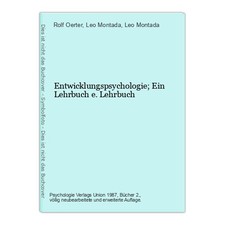 Entwicklungspsychologie; Ein